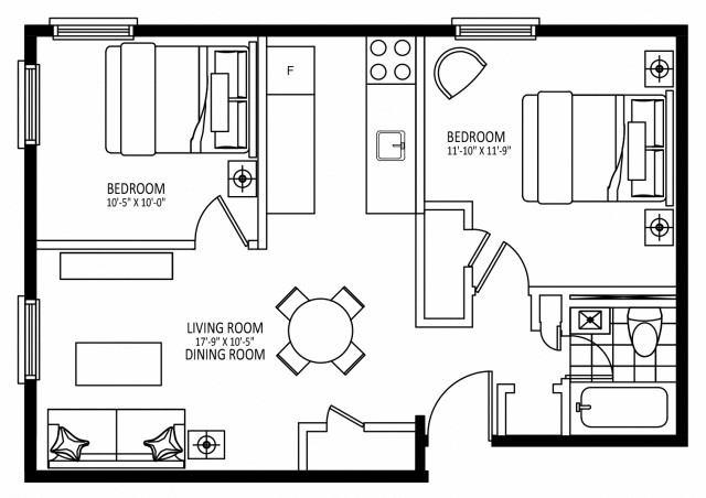 Appartement 4 1/2 London 1 975 $/mois. Appartement à louer London
