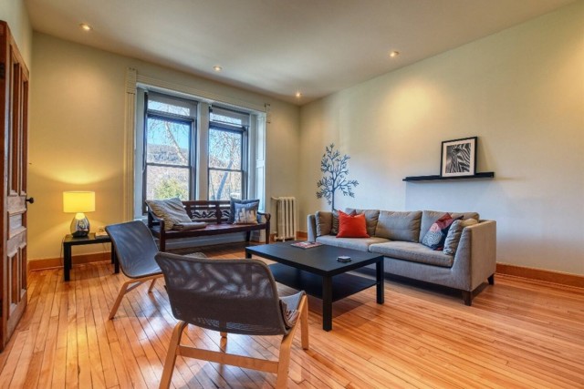  4 1/2 Plateau Mont-Royal 112 $/jour. Appartement à louer Plateau Mont-Royal