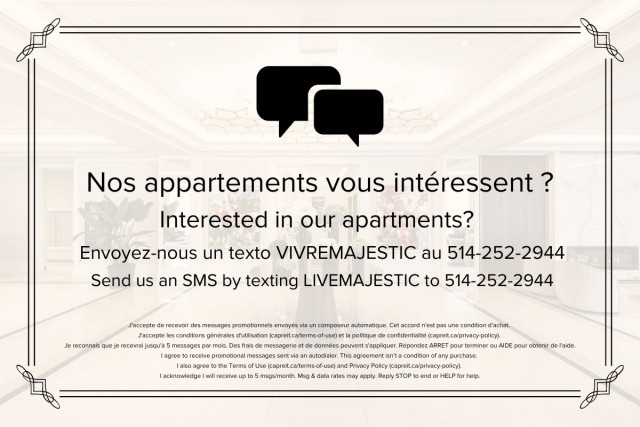 Cote-des-Neiges Apartment 2 b. $2,425/month. Apartment for rent in Cote-des-Neiges