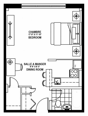 Newfoundland-Labrador Apartment Studio $1,237/month. Apartment for rent in Newfoundland-Labrador