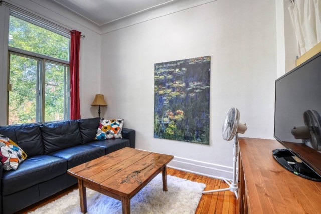  2 1/2 Plateau Mont-Royal 58 $/jour. Appartement à louer Plateau Mont-Royal