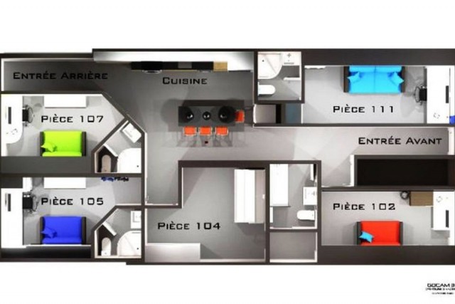 Rosemont,  Petite-Patrie  4+ b. $116/day. Apartment for rent in Rosemont,  Petite-Patrie