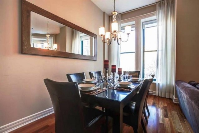  4 1/2 Vieux-Montréal 152 $/jour. Appartement à louer Vieux-Montréal