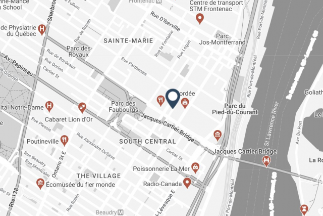 Quartier latin and south-central Apartment 1 b. $1,520/month. Apartment for rent in Quartier latin and south-central