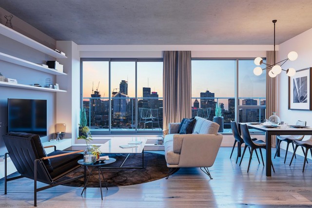 Quartier latin and south-central Apartment Studio $1,595/month. Apartment for rent in Quartier latin and south-central