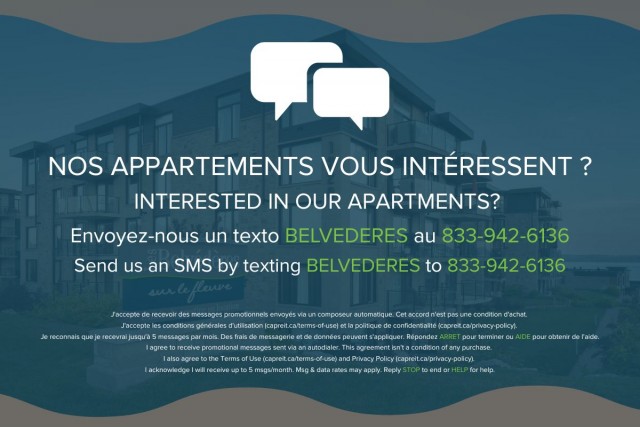 Quebec city Apartment 1-2 b. $1,535/month. Apartment for rent in Quebec city