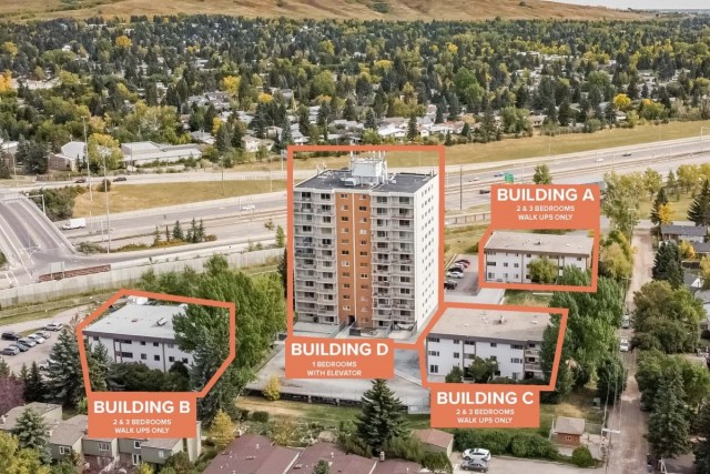 Appartement 2 1/2 Calgary 1 395 $/mois. Appartement à louer Calgary
