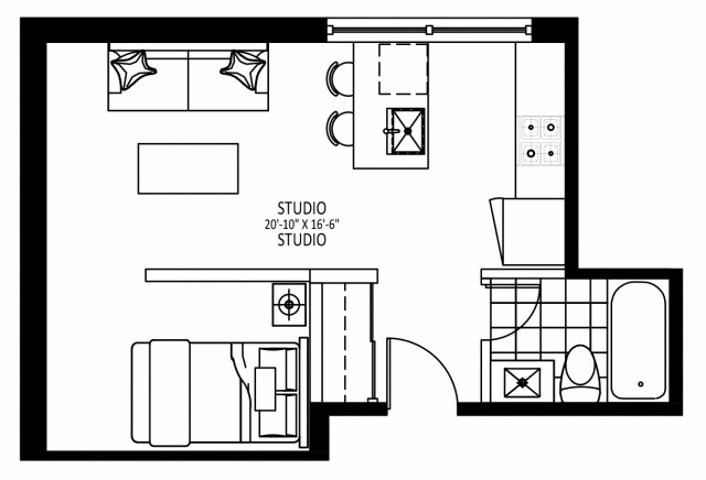 Newfoundland-Labrador Apartment Studio $1,519/month. Apartment for rent in Newfoundland-Labrador