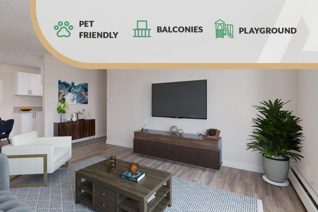 Appartement 2 1/2 Lethbridge 1 410 $/mois. Appartement à louer Lethbridge