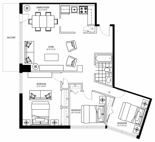 St. Catharines Apartment 3 b. $2,299/month. Apartment for rent in St. Catharines