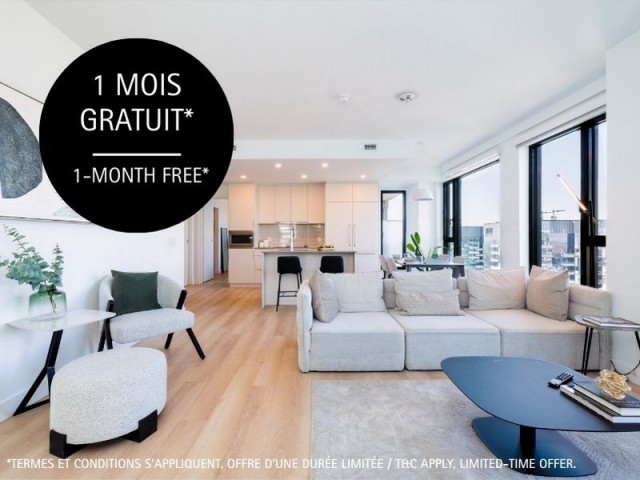 Downtown - Montreal Apartment 1-2 b. $1,900/month. Apartment for rent in Downtown - Montreal
