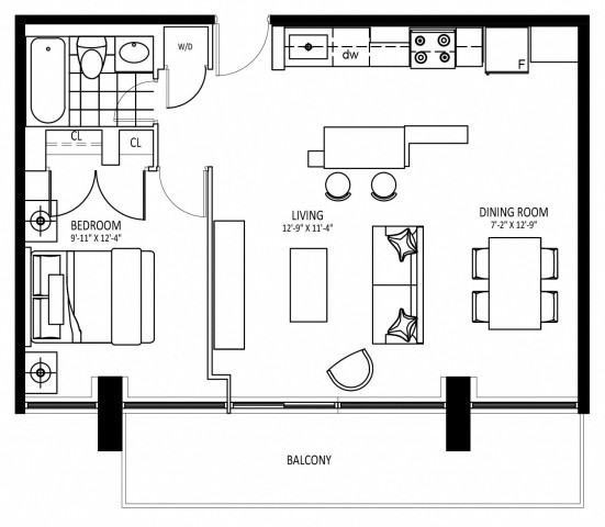 Appartement 2 1/2 Mississauga 2 449 $/mois. Appartement à louer Mississauga