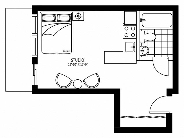 Appartement 1 1/2 Ottawa 1 599 $/mois. Appartement à louer Ottawa