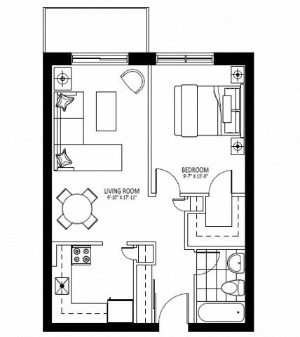 Ottawa Apartment 1 b. $1,619/month. Apartment for rent in Ottawa