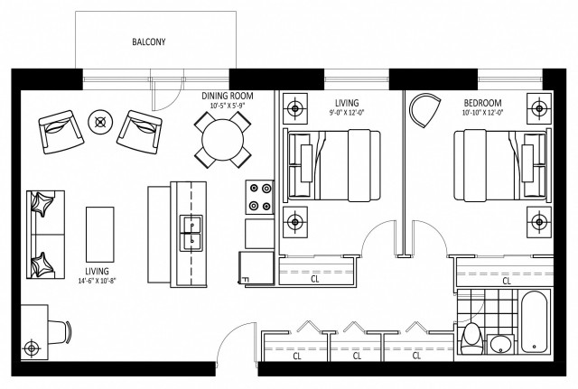 Greater Toronto Area Apartment 2 b. $2,659/month. Apartment for rent in Greater Toronto Area