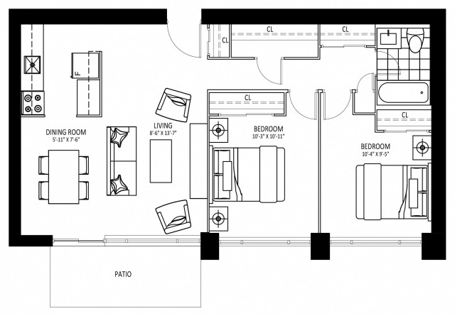 Appartement 4 1/2 Grand Toronto 2 749 $/mois. Appartement à louer Grand Toronto
