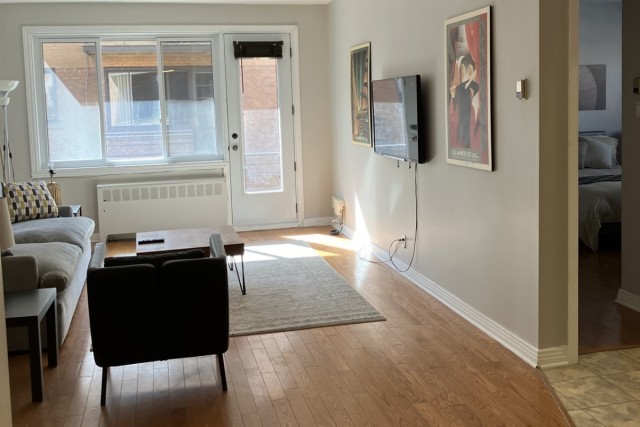  2 1/2 Verdun 73 $/jour. Appartement à louer Verdun