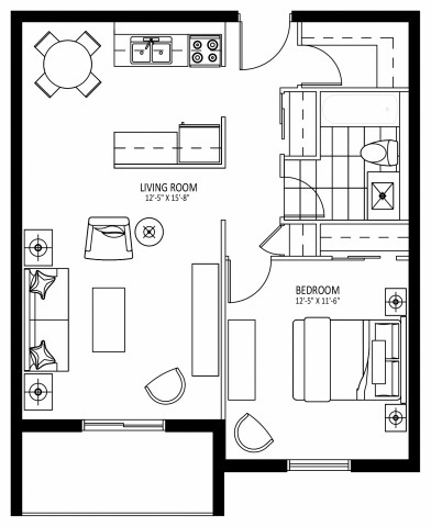 Appartement 2 1/2 Waterloo 1 699 $/mois. Appartement à louer Waterloo