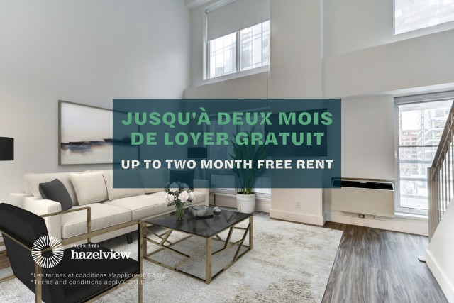 Appartement 2 1/2 Centre-ville - Montréal 1 790 $/mois. Appartement à louer Centre-ville - Montréal