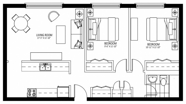 Appartement 4 1/2 Hamilton 2 149 $/mois. Appartement à louer Hamilton