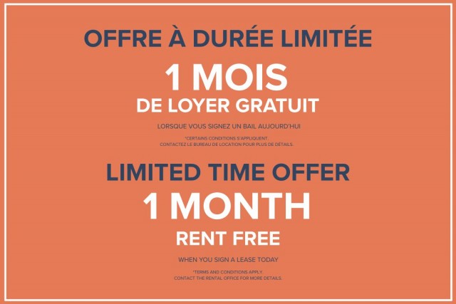 Appartement 2 1/2 Boisbriand 1 180 $/mois. Appartement à louer Boisbriand