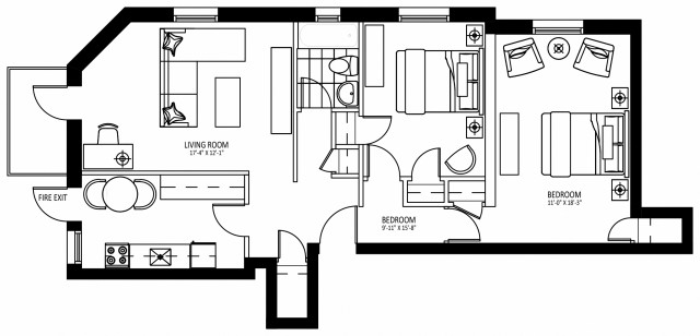 Appartement 4 1/2 Ottawa 2 249 $/mois. Appartement à louer Ottawa