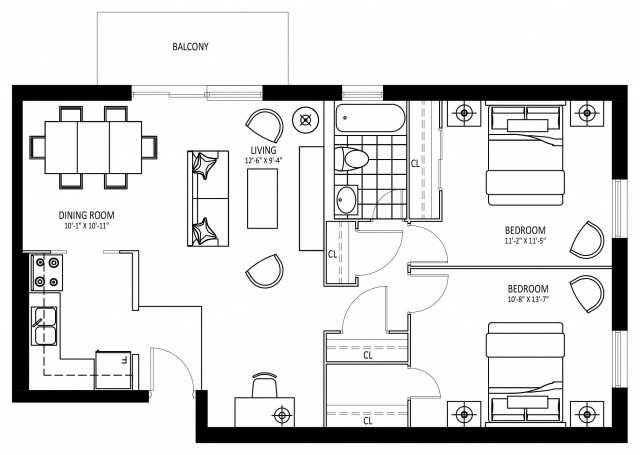 Appartement 4 1/2 Mississauga 2 539 $/mois. Appartement à louer Mississauga
