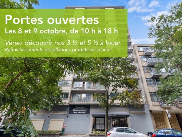 Appartement 2 1/2 Centre-ville - Montréal 1 050 $/mois. Appartement à louer Centre-ville - Montréal