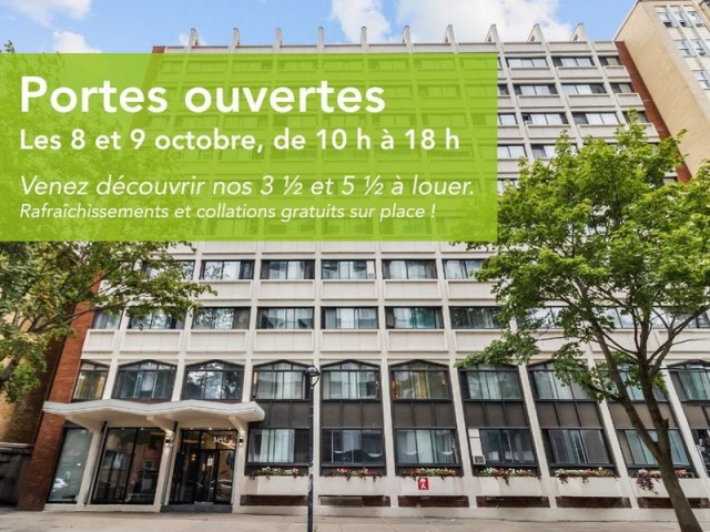 Appartement 3 1/2 Centre-ville - Montréal 1 125 $/mois. Appartement à louer Centre-ville - Montréal