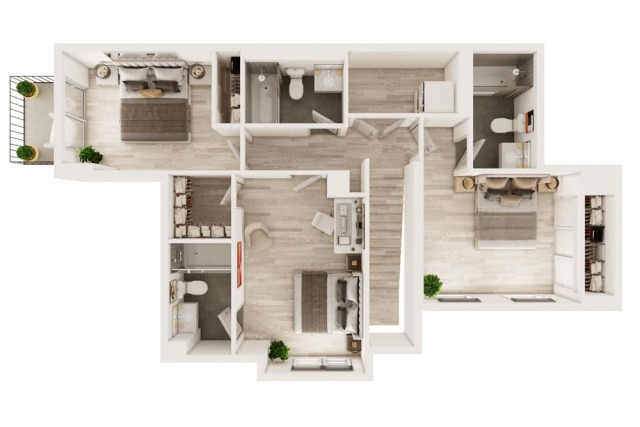 Appartement 4 1/2 Brampton 2 800 $/mois. Appartement à louer Brampton