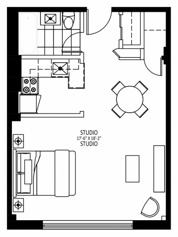 Appartement 1 1/2 Hampstead 1 199 $/mois. Appartement à louer Hampstead
