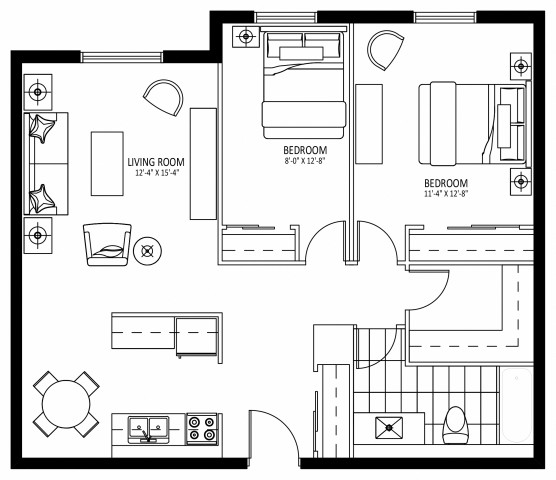 Appartement 4 1/2 Waterloo 1 781 $/mois. Appartement à louer Waterloo