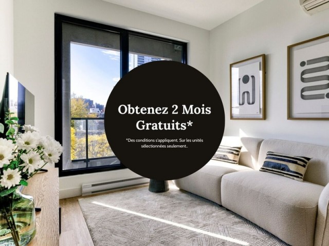 Appartement 5 1/2 Centre-ville - Montréal 4 895 $/mois. Appartement à louer Centre-ville - Montréal