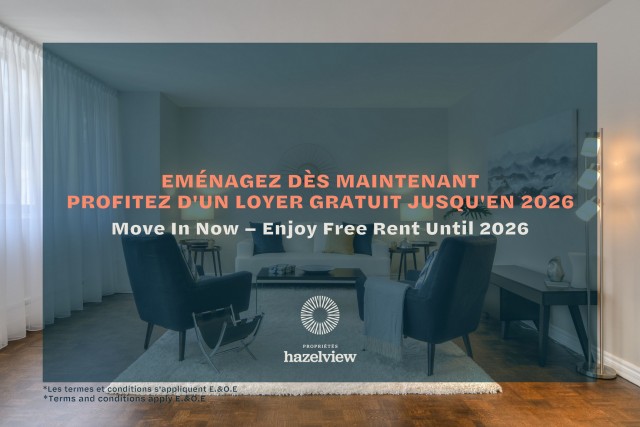 Downtown - Montreal Apartment 2 b. $2,630/month. Apartment for rent in Downtown - Montreal