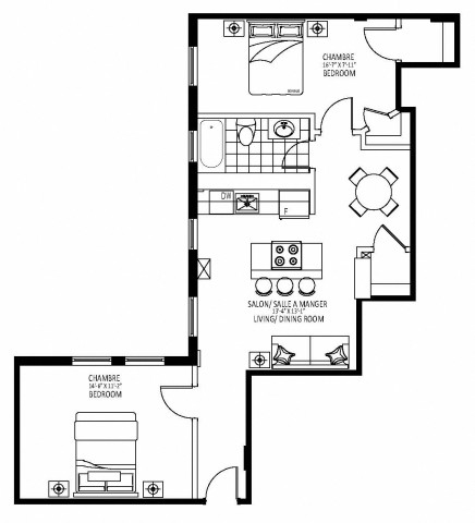 Appartement 4 1/2 Westmount 1 869 $/mois. Appartement à louer Westmount