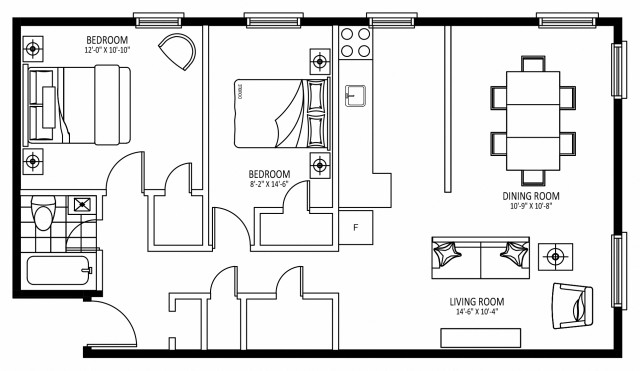Appartement 4 1/2 London 2 099 $/mois. Appartement à louer London