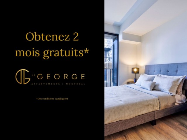 Appartement 4 1/2 Centre-ville - Montréal 2 296 $/mois. Appartement à louer Centre-ville - Montréal