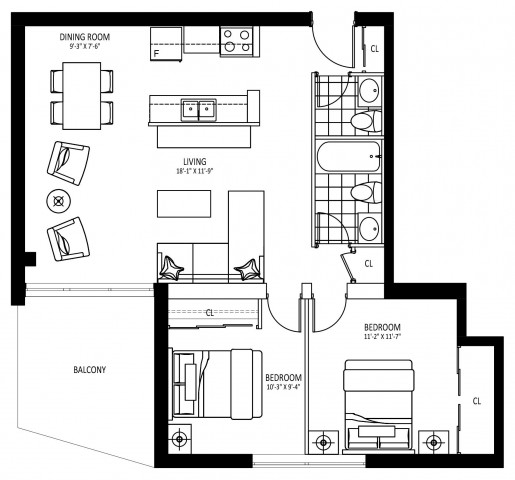 Hamilton Apartment 2 b. $2,099/month. Apartment for rent in Hamilton