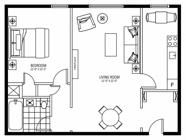 Appartement 2 1/2 Ottawa 1 779 $/mois. Appartement à louer Ottawa