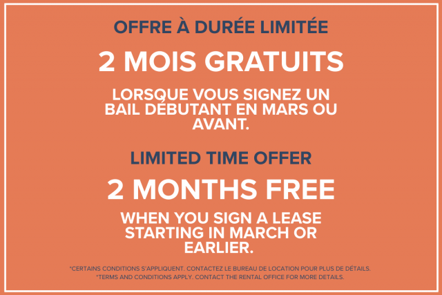 Appartement 3 1/2 Ville de Québec 1 365 $/mois. Appartement à louer Ville de Québec