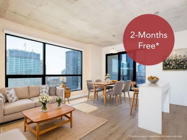 Downtown - Montreal Apartment 2 b. $2,180/month. Apartment for rent in Downtown - Montreal