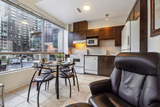 Downtown - Montreal  1 b. $62/day. Apartment for rent in Downtown - Montreal