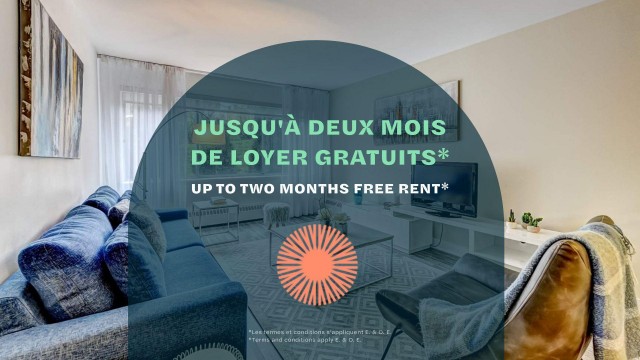 Appartement 2 1/2 Centre-ville - Montréal 2 875 $/mois. Appartement à louer Centre-ville - Montréal