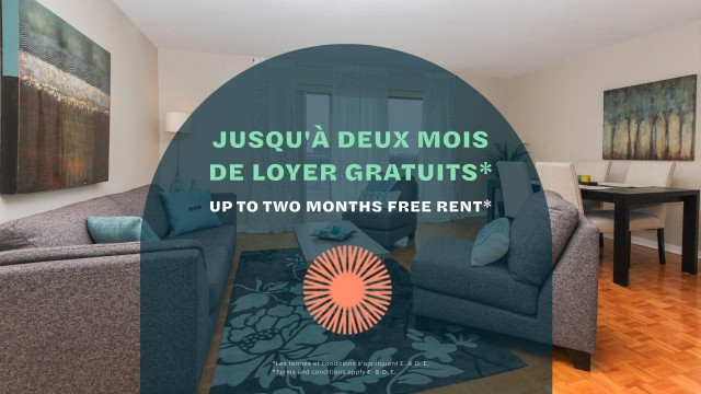Appartement 4 1/2 Pointe-Claire 2 550 $/mois. Appartement à louer Pointe-Claire