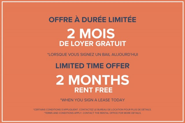 Notre-Dame-de-Grace Apartment 2 b. $1,495/month. Apartment for rent in Notre-Dame-de-Grace