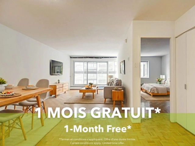 Cote-des-Neiges Apartment 1-2 b. $1,615/month. Apartment for rent in Cote-des-Neiges