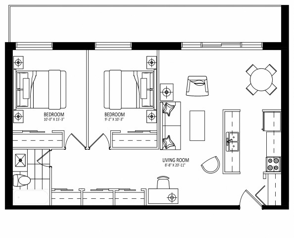 Appartement 4 1/2 Hamilton 2 249 $/mois. Appartement à louer Hamilton