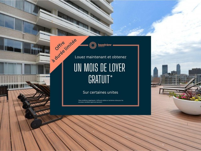 Appartement 4 1/2 Centre-ville - Montréal 2 630 $/mois. Appartement à louer Centre-ville - Montréal