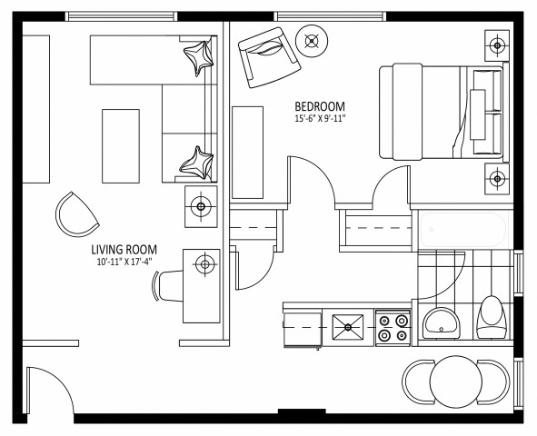 Appartement 2 1/2 Ottawa 1 709 $/mois. Appartement à louer Ottawa