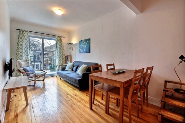  2 1/2 Rosemont, Petite-Patrie 53 $/jour. Appartement à louer Rosemont, Petite-Patrie